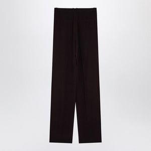 SAINT LAURENT Sophisticated Silk Pleated Trousers for Women