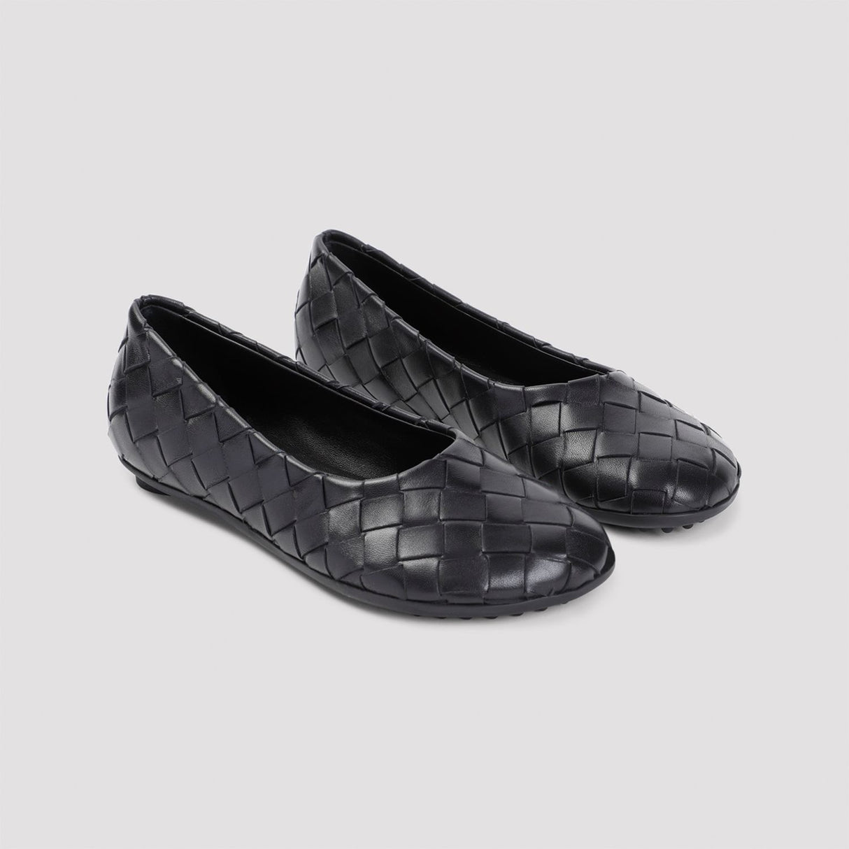 BOTTEGA VENETA Intrecciato Leather Ballerinas for Women