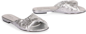 BOTTEGA VENETA Leather Flat Sandals for Women