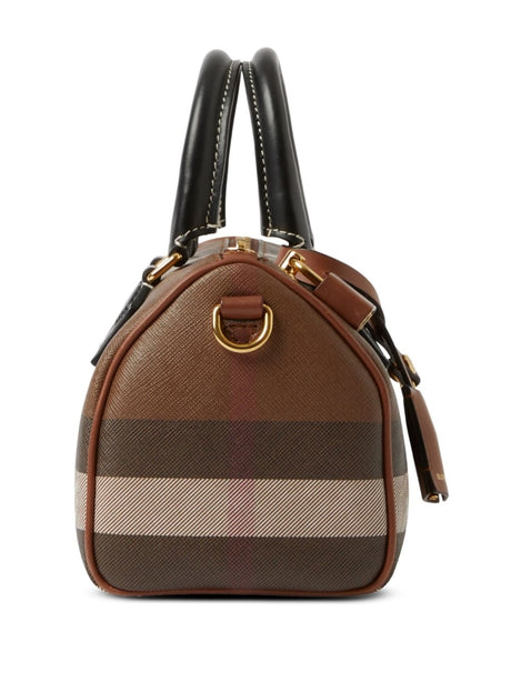 BURBERRY Fashionable Mini Bowling Handbag