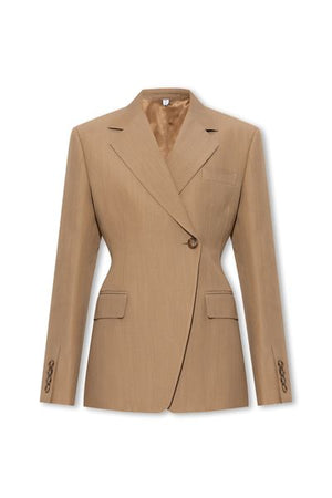 BURBERRY Double-Breasted Wool Jacket - Size 6