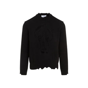 ALEXANDER MCQUEEN Classic Crew Neck Pullover for Men