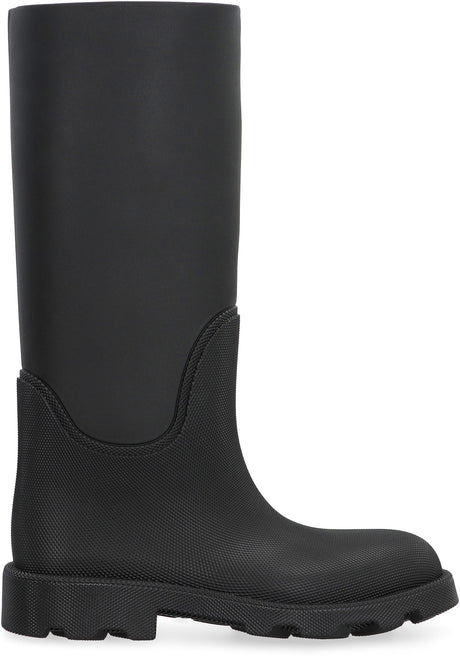 BURBERRY Marsh Mini Round Toe Rubber Boots