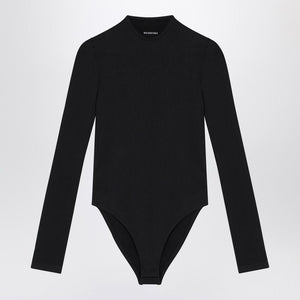 BALENCIAGA Long Sleeve Round Neck Bodysuit