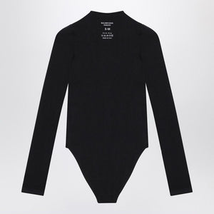 BALENCIAGA Long Sleeve Round Neck Bodysuit