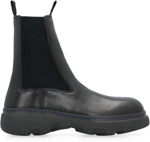 BURBERRY Leather Chelsea Boots for Men