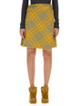 BURBERRY Wool Blend Kilt - Size 6 UK