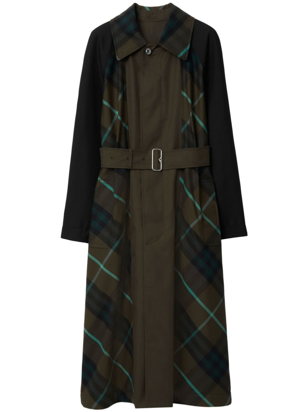 BURBERRY Reversible Cotton Trench Coat - Mid-Length