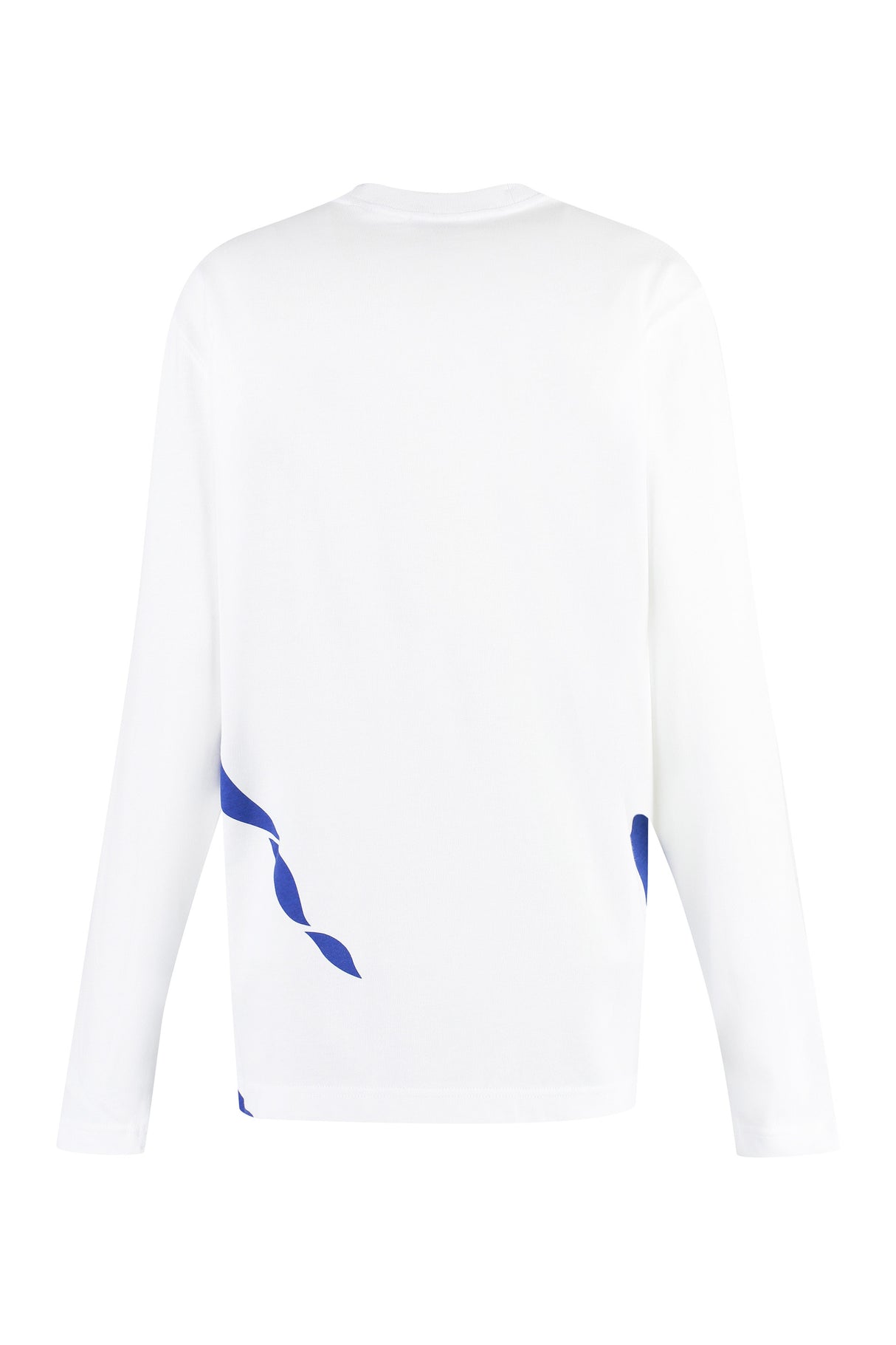 BURBERRY Long Sleeve Printed Cotton T-Shirt