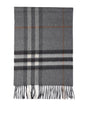 BURBERRY Classic Check Cashmere Scarf for Men