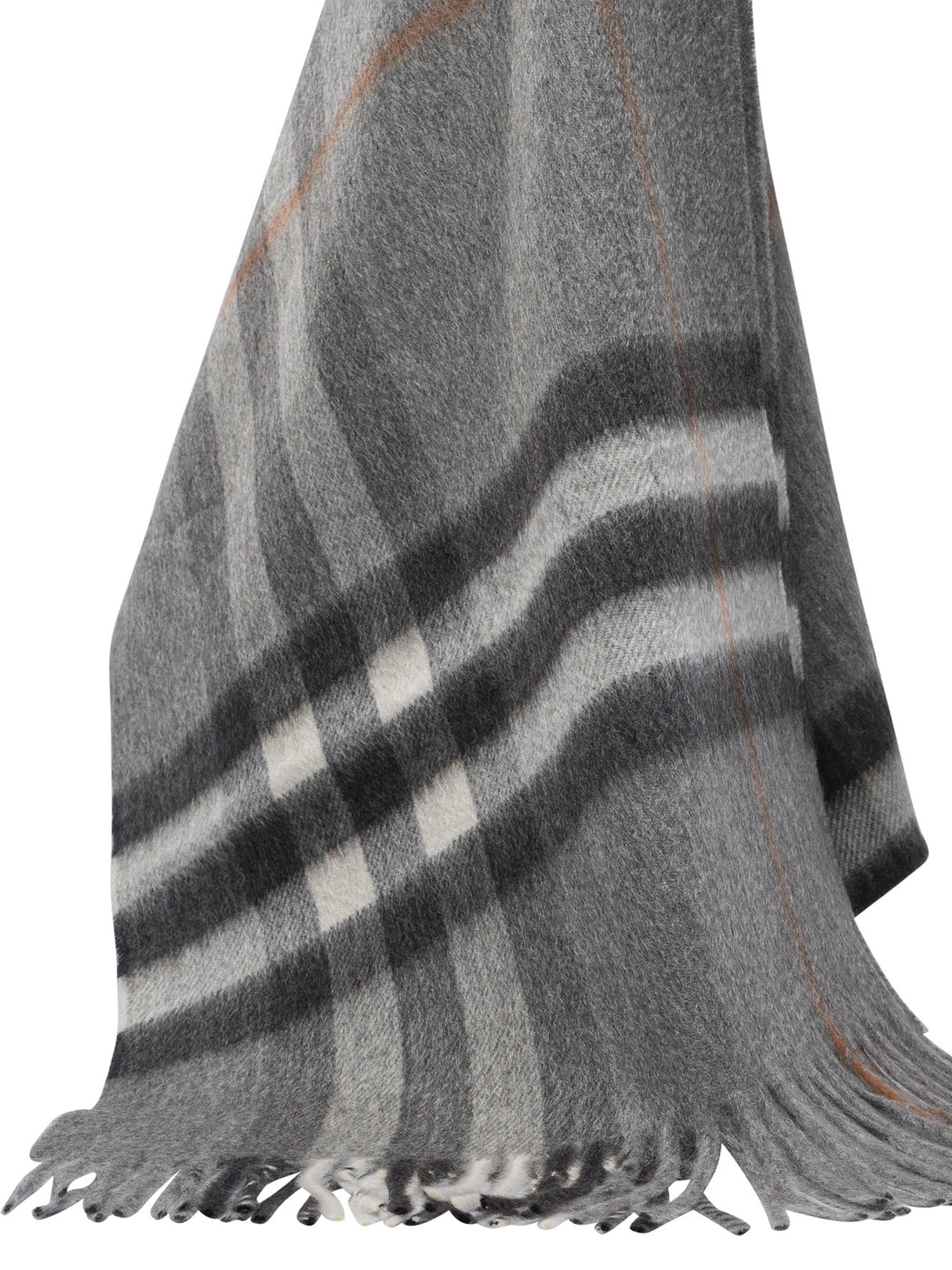 BURBERRY Classic Check Cashmere Scarf for Men