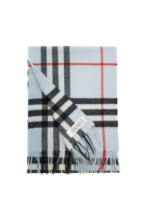 BURBERRY Exaggerated Check Cashmere Scarf - Unisex