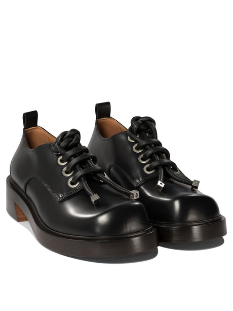 ALEXANDER MCQUEEN Lace-Up Derby Dress Shoes for Men