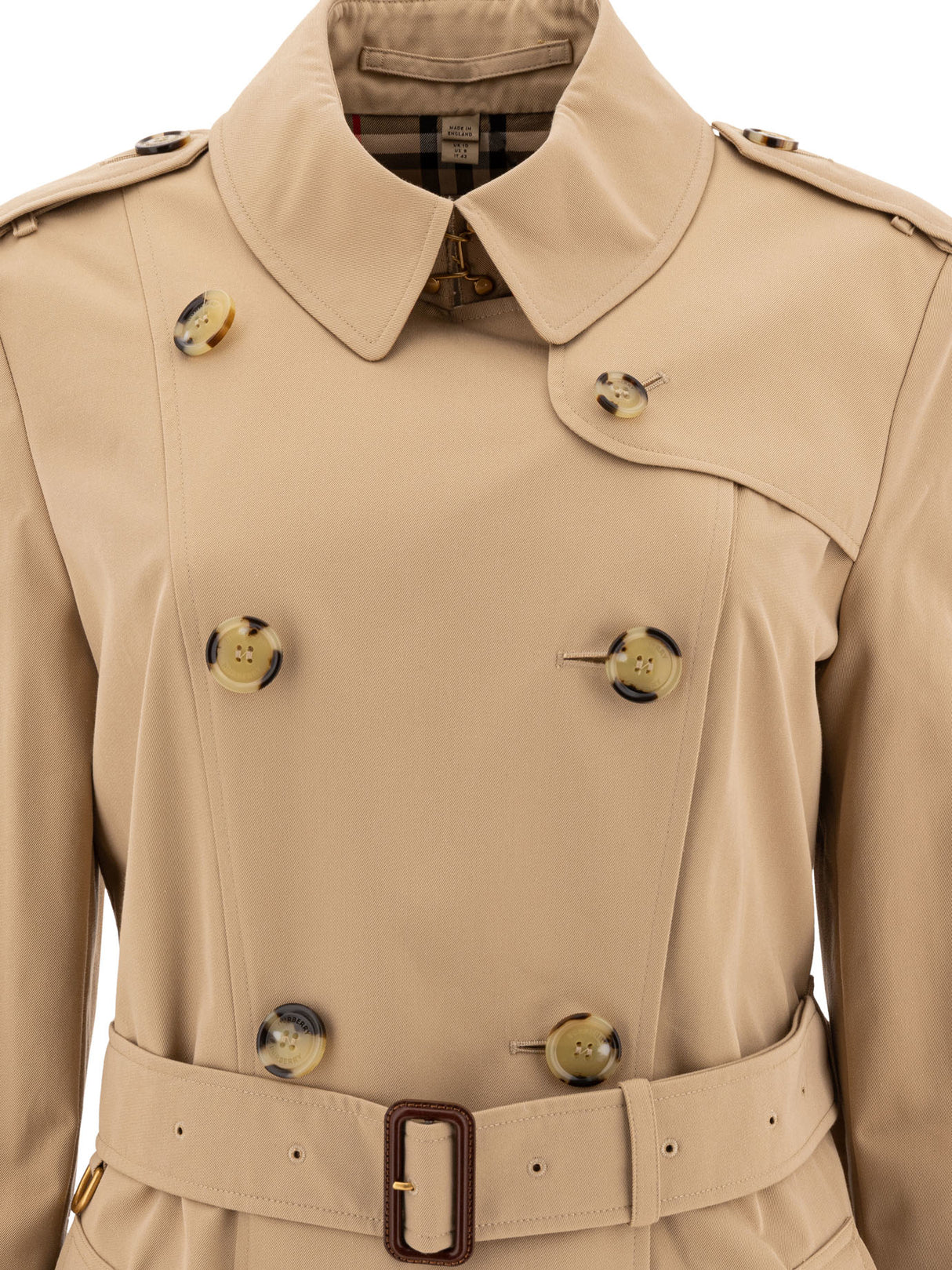 BURBERRY Elegant Women's Mini Coat - SS25 Collection