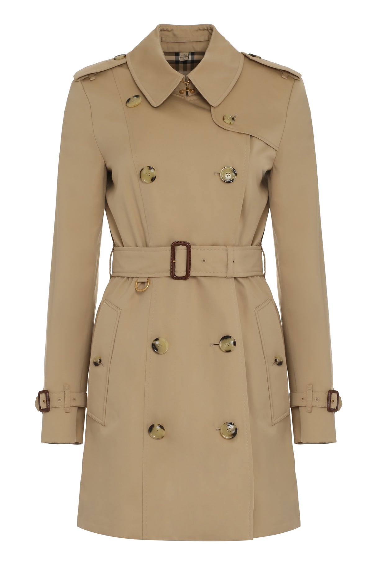 BURBERRY Classic Gabardine Trench Jacket for Women