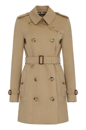 BURBERRY Classic Gabardine Trench Jacket for Women