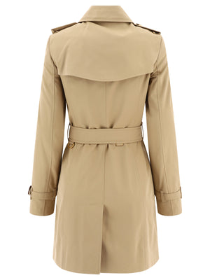 BURBERRY Women's Double-Breasted Belted Trenchcoat