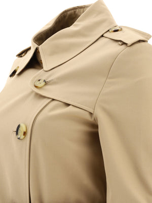 BURBERRY Women's Double-Breasted Belted Trenchcoat