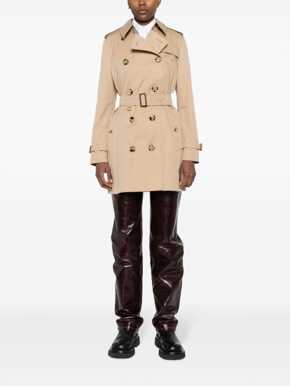 BURBERRY Mini Heritage Trench Jacket for Women