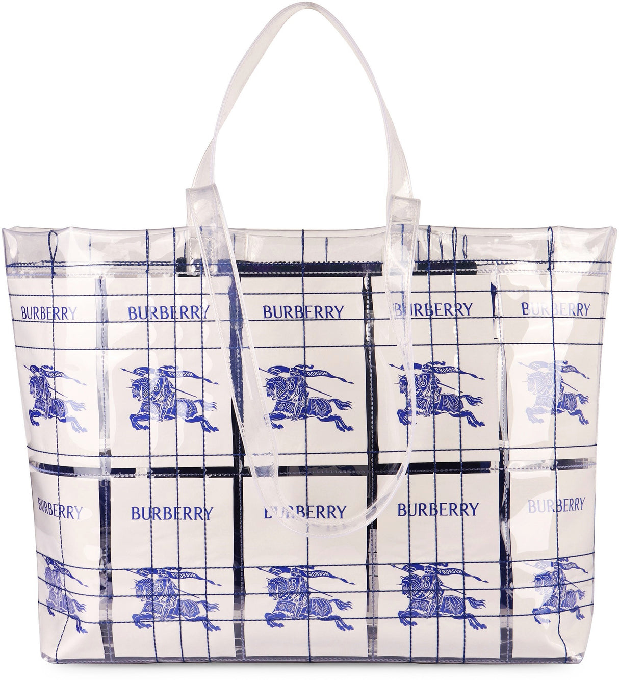 BURBERRY Logo Detail Tote Handbag - 43 CM