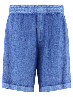 BURBERRY Linen Drawstring Shorts for Men - Perfect for SS24