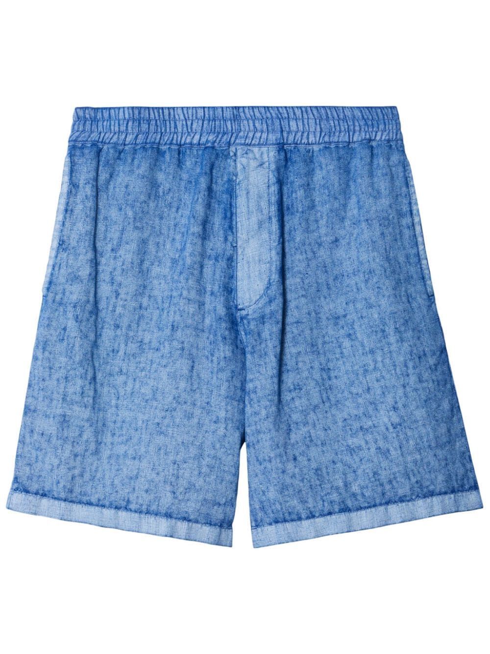 BURBERRY Linen Drawstring Shorts for Men - Perfect for SS24