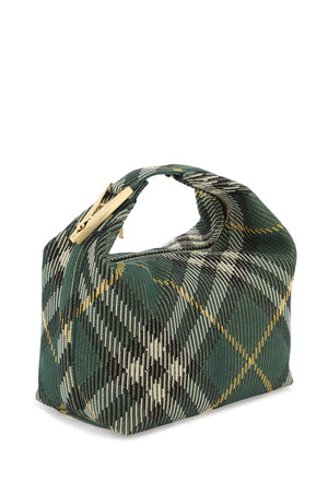 BURBERRY Medium Check Pattern Shoulder Handbag