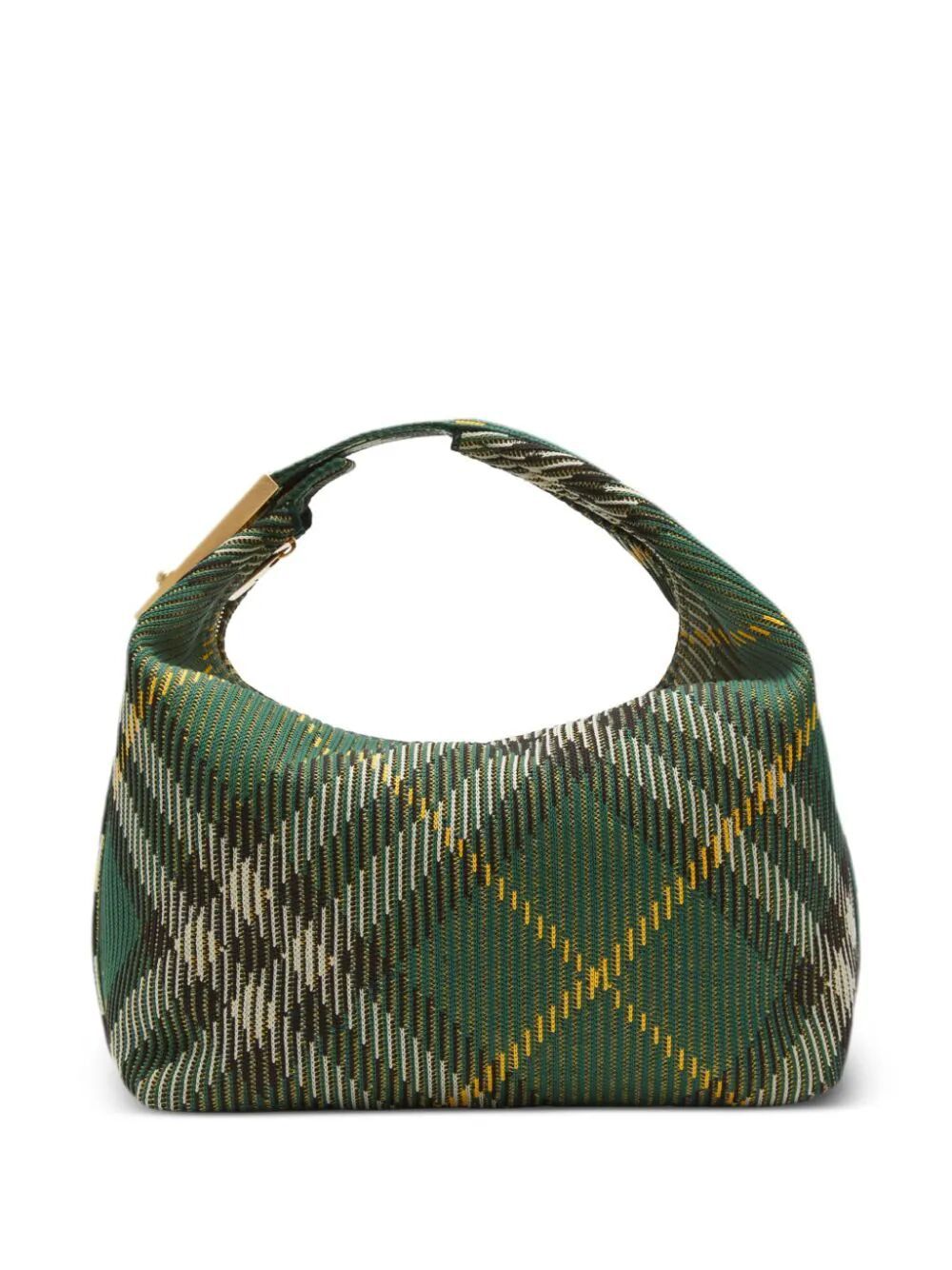 BURBERRY Medium Check Pattern Shoulder Handbag