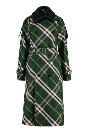 BURBERRY Long Trench Jacket for Women - SS24 Collection