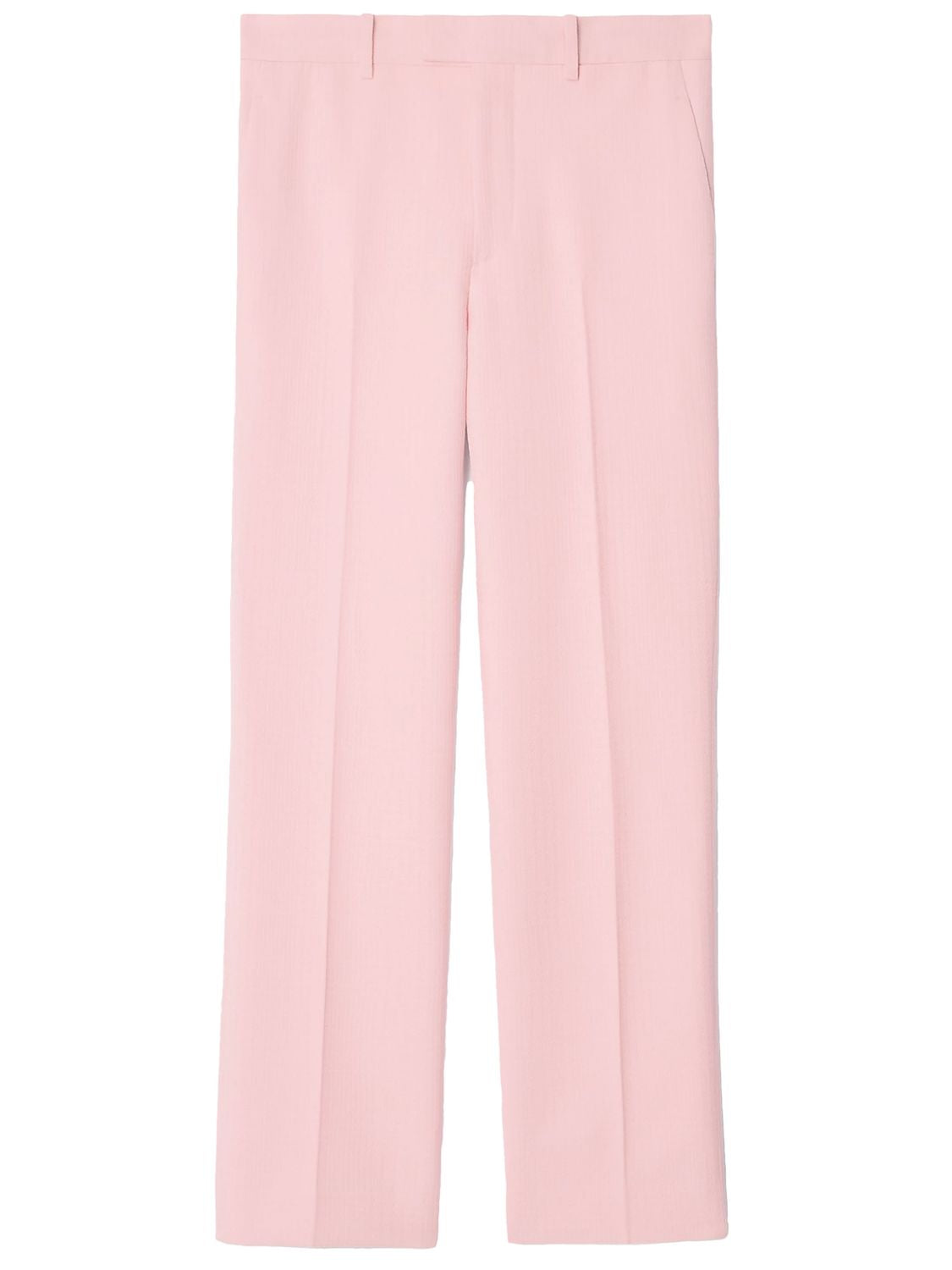 BURBERRY Stylish Tailored Trousers in Vibrant Pink - Regular Fit - UK Sizes