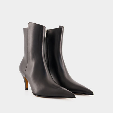 ALEXANDER MCQUEEN Stylish Ankle Boots for Women - FW24 Collection