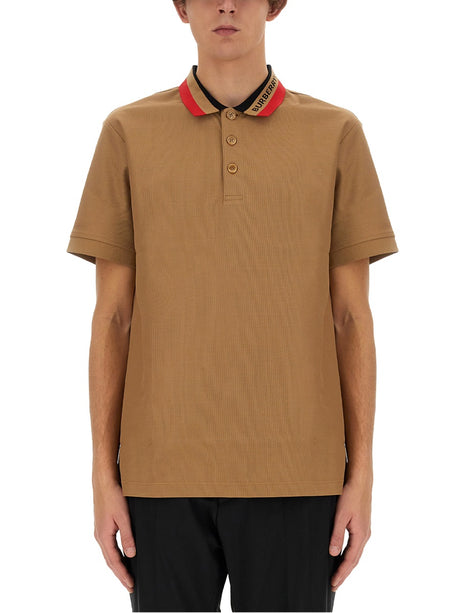 BURBERRY Classic Cotton Polo Shirt (Size L)