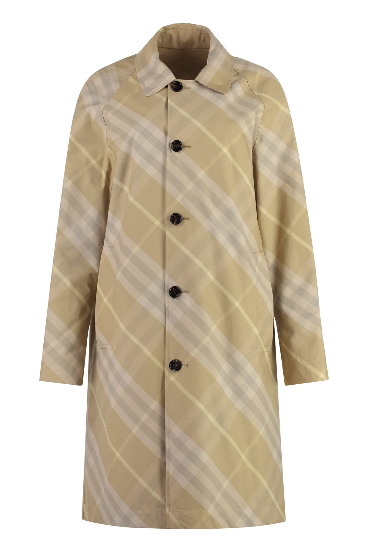 BURBERRY Stylish Checkered Reversible Trench-Jacket for Women