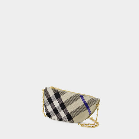 BURBERRY Mini Shield Wallet on Chain