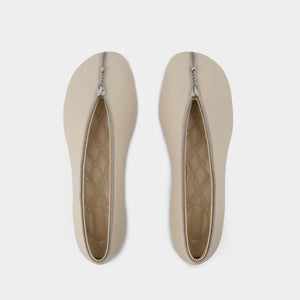 BURBERRY Mini Zip Ballerinas for Women