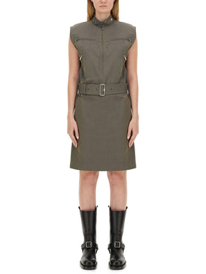 BURBERRY Linen Mini Dress - Size 8 UK