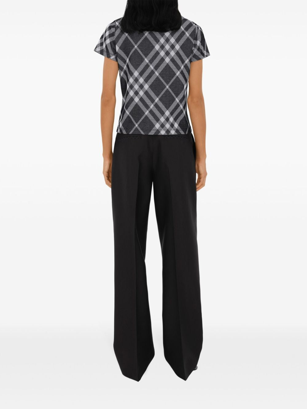 BURBERRY Stretch Check T-Shirt