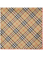 BURBERRY Medium Check Silk Scarf 90x90cm