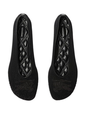 BURBERRY Technical Mesh Ballet Flats for Women