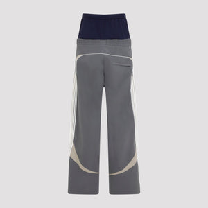 BALENCIAGA Ultra-Comfortable Technical Fabric Cut-Up Trousers