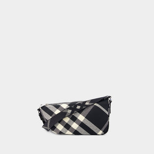 BURBERRY Shield Messenger Mini Crossbody Bag