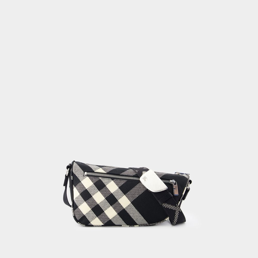 BURBERRY Shield Messenger Mini Crossbody Bag