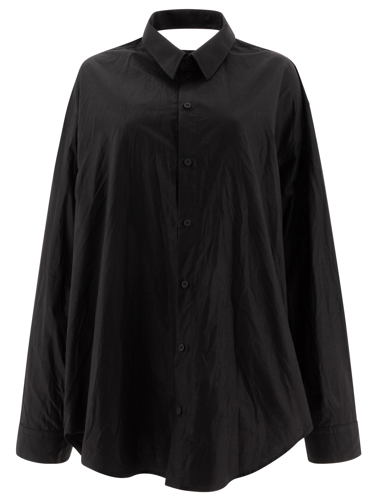 BALENCIAGA Oversized Shirt-Effect Dress