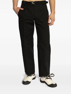 ALEXANDER MCQUEEN Belt Trousers for Men - SS25 Collection