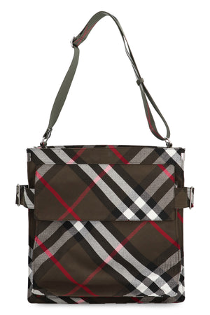 BURBERRY チェックモチーフトートバッグ - 40 CM