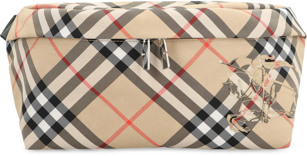 BURBERRY Technical Fabric Mini Belt Handbag