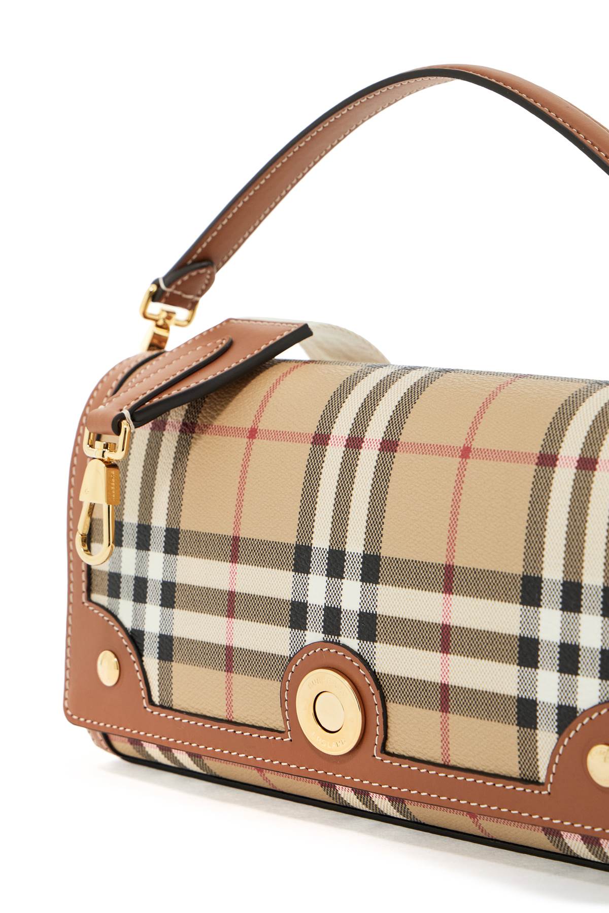 BURBERRY Mini Chic Brown Note Purse