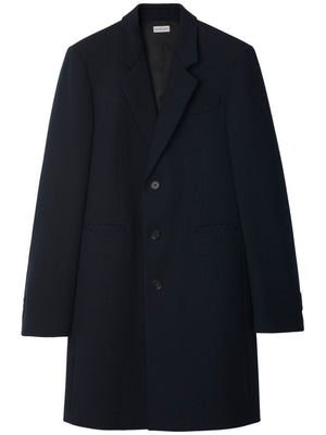 BURBERRY Classic Straight Cut Wool Jacket for Men