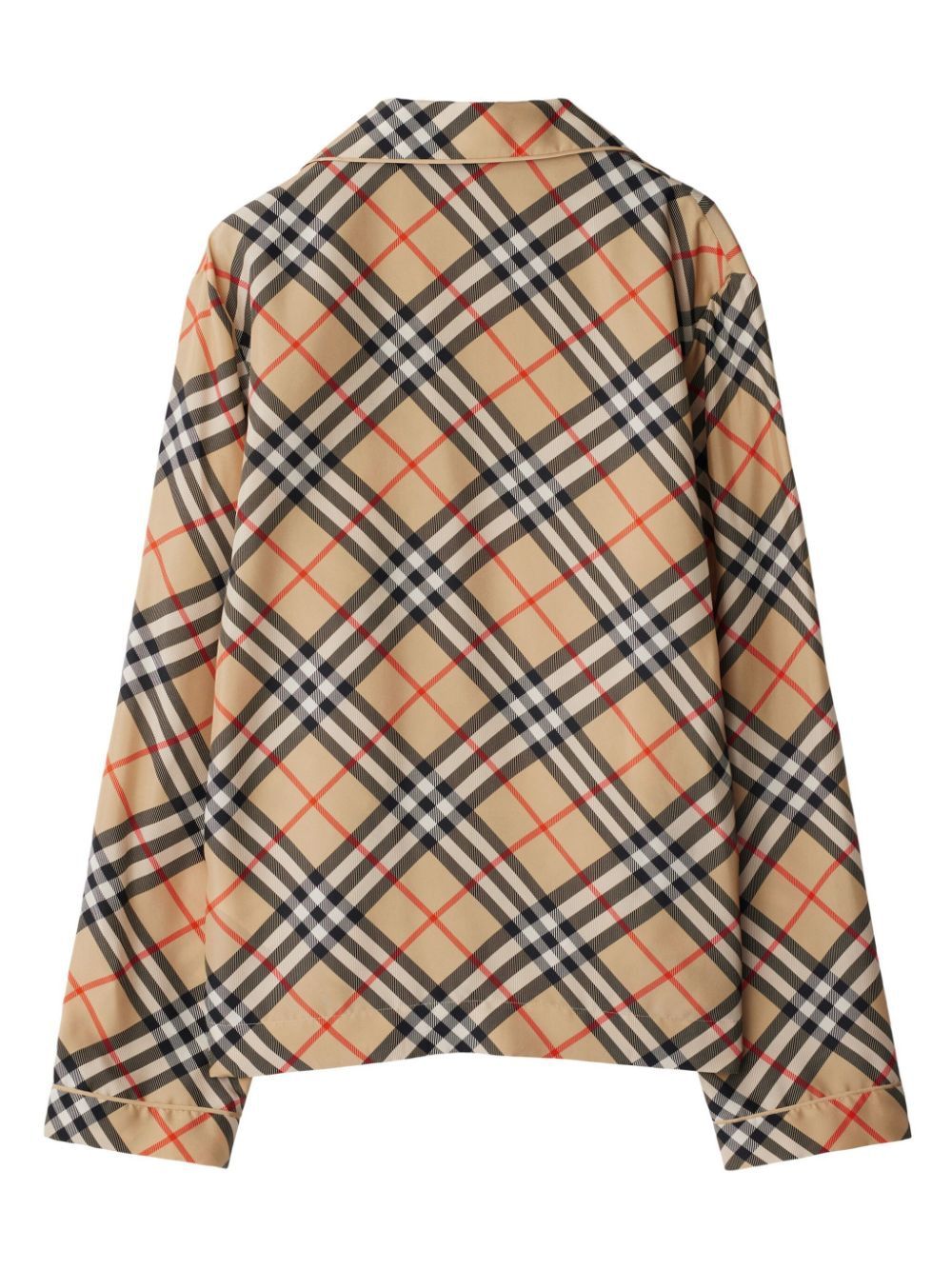 BURBERRY Checkered Design Women’s Shirt – FW24 Collection