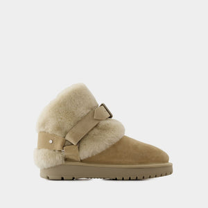 BURBERRY Snug Mini Boots for Women